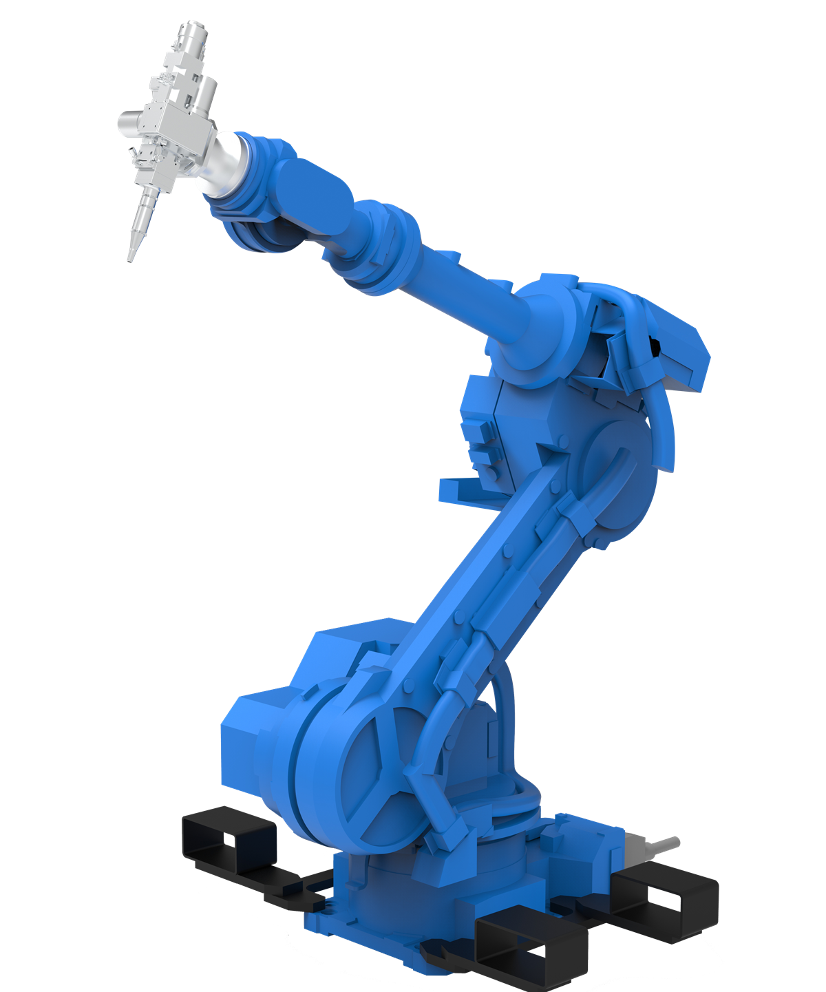 Équipement de robot de soudage automatique au laser à fibre