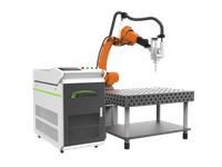 Équipement de robot de soudage automatique au laser à fibre
